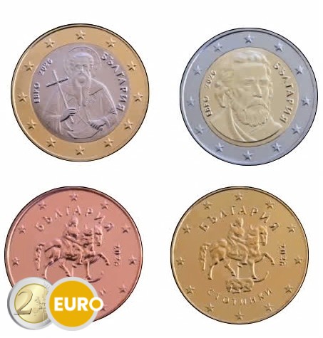 Euro set UNC Bulgarije 2026