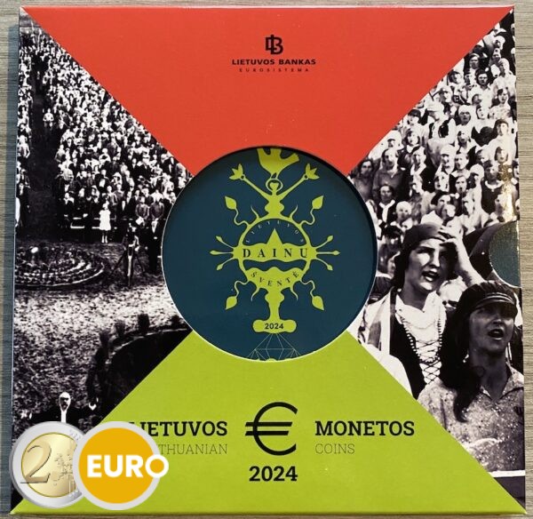 Série euro BU FDC Lituanie 2024