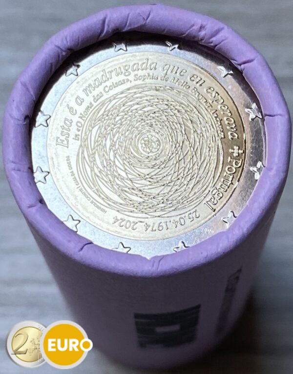 Rollo 2 euros Portugal 2024 - 50 años revolución