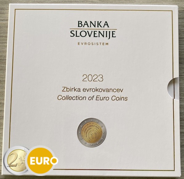 Euro set BE Proof Slovenie 2023