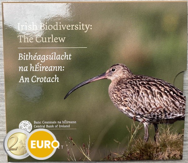 Euro set BU FDC Ierland 2024 Wulp