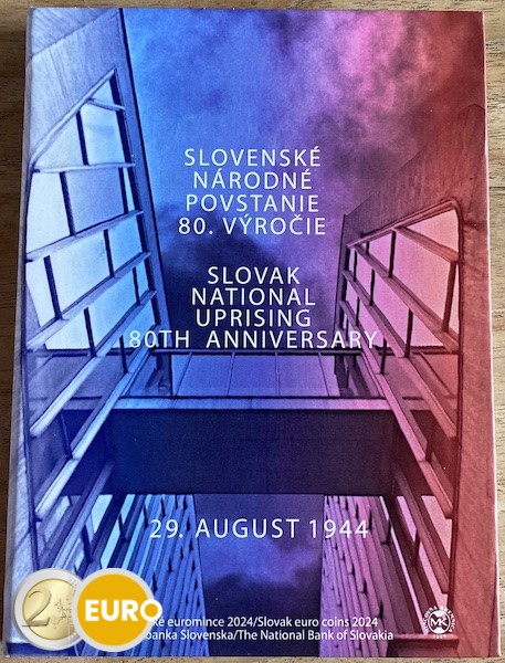 Euro set BE Proof Slowakije 2024 - Slowaakse Nationale Opstand
