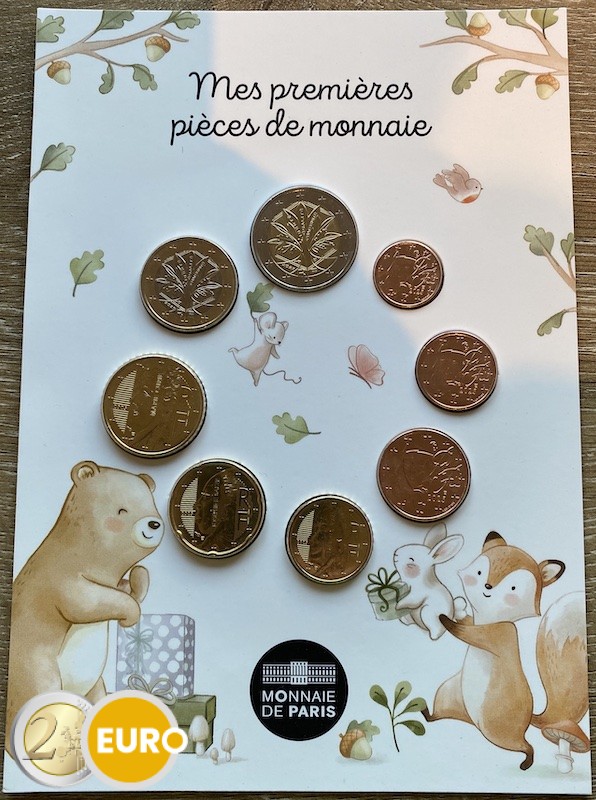 Euro set BU FDC Frankrijk 2025 Baby set