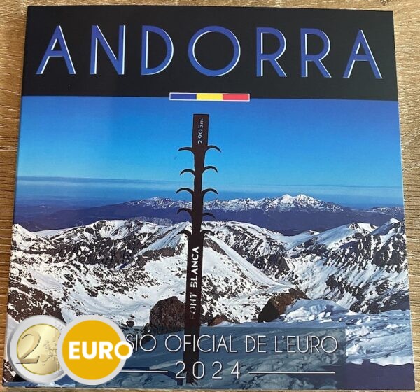 Euro set BU FDC Andorra 2024