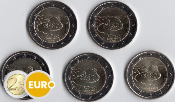 2 euro Duitsland 2025 - ADFGJ Saarland UNC