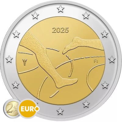2 euro Finland 2025 - Atletiekspelen UNC