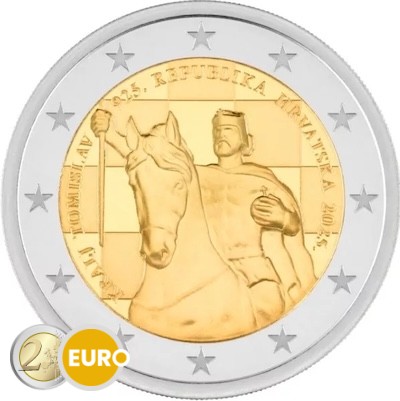 2 euro Kroatië 2025 - 1100 jaar Kroatië UNC