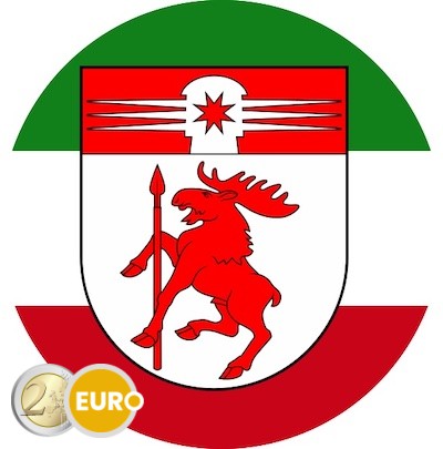 2 euro Litouwen 2025 - Mažoji Lietuva UNC