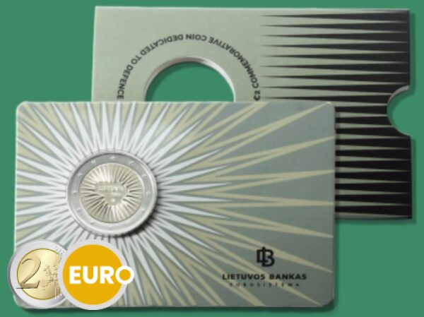2 euro Litouwen 2025 - Verdediging BU FDC Coincard