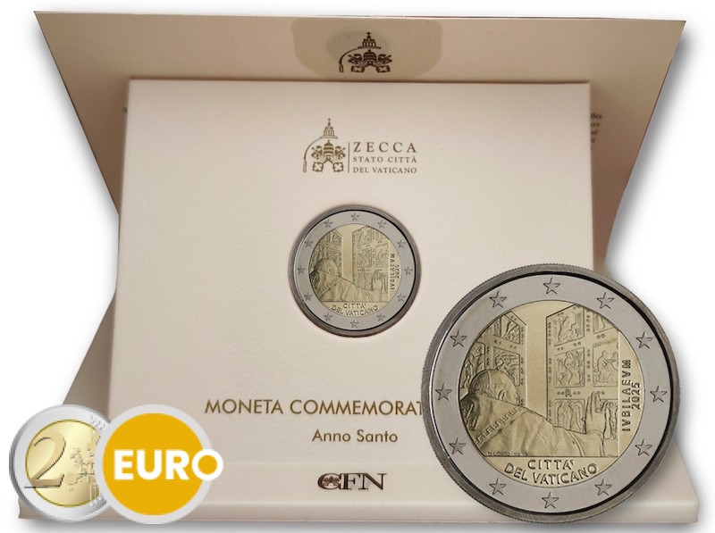 2 euro Vaticaan 2025 - Heilig jaar Jubileum BU FDC