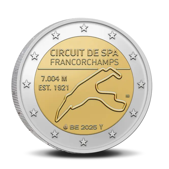 2 euro Belgie 2025 - Spa-Francorchamps UNC
