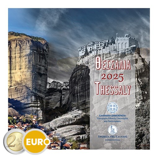 Euro set BU FDC Griekenland 2025 Thessalië