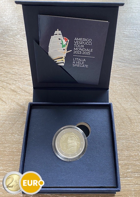 2 euro Italie 2025 - Amerigo Vespucci BE Proof