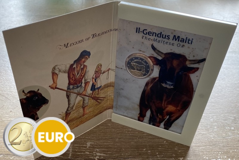 2 euro Malta 2025 - Maltese os BU FDC Coincard