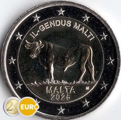 2 euro Malta 2025 - Maltese os UNC