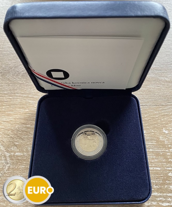 2 euro Kroatië 2025 - 1100 jaar Kroatië BE Proof