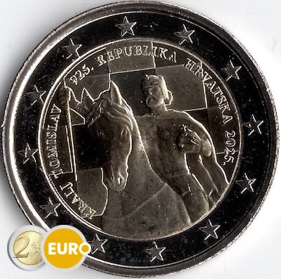 2 euro Kroatië 2025 - 1100 jaar Kroatië UNC