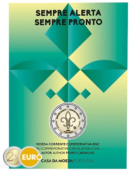 2 euro Portugal 2025 - Scouts en Jeugdbewegingen BU FDC Coincard