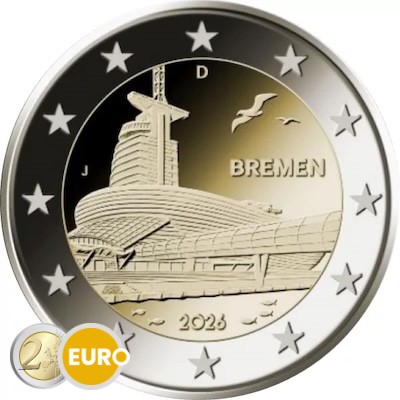 2 euro Duitsland 2026 - Bremen Klimaathuis UNC