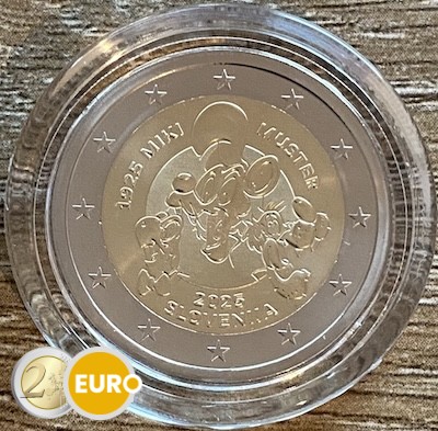2 euro Slovenie 2025 - Miki Muster BE Proof