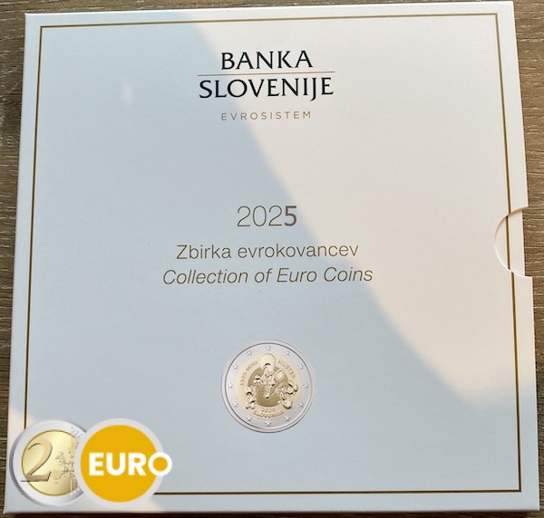 Euro set BE Proof Slovenië 2025