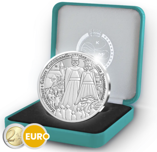 20 euro België 2026 - Reuzencultuur BE Proof Zilver