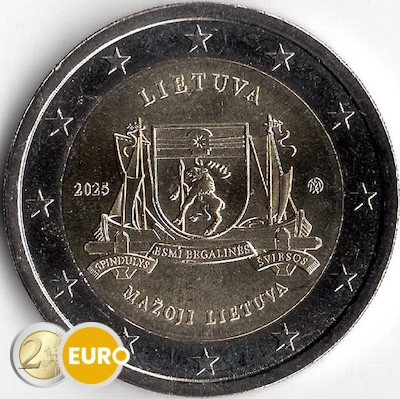 2 euro Litouwen 2025 - Mažoji Lietuva UNC