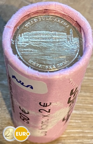 Rol 2 euro Kroatië 2025 - Amfitheater van Pula