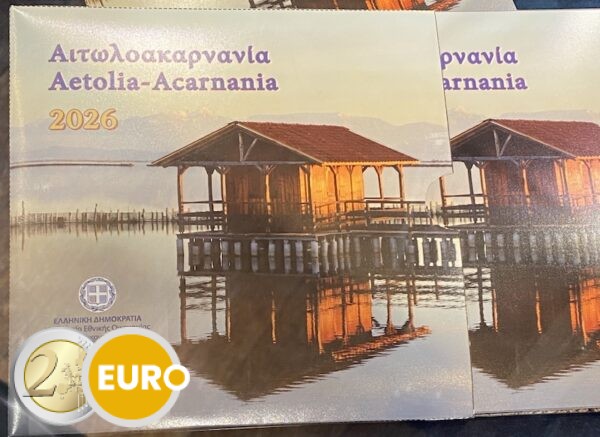 Euro set BU FDC Griekenland 2026 Etoloakarnania