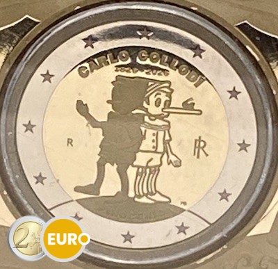2 euro Italie 2026 - Carlo Collodi Pinocchio UNC