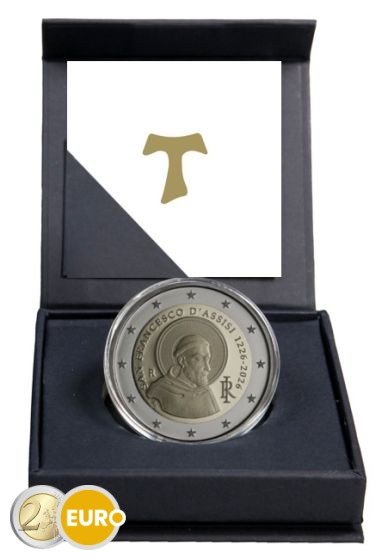 2 euro Italie 2026 - Franciscus van Assisi BE Reverse Proof