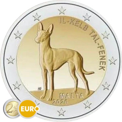 2 euro Malta 2026 - Faraohond BE Proof