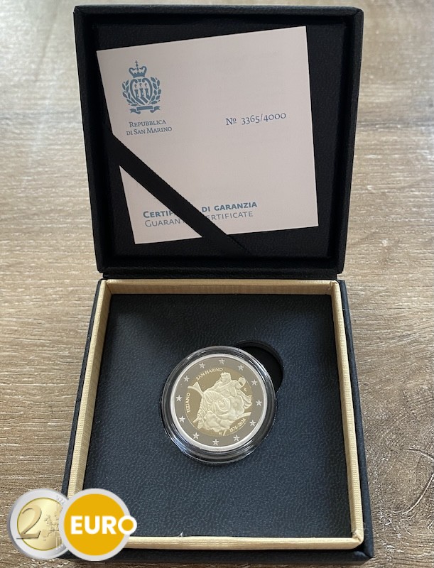 2 euro San Marino 2026 - Titiaan Tiziano Vecellio BE Proof