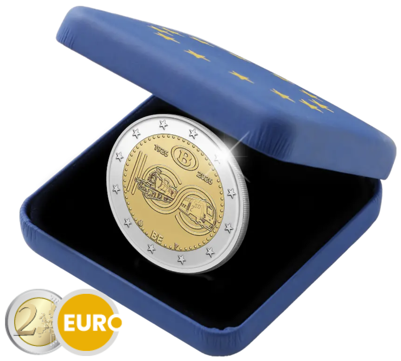 2 euro België 2026 - NMBS BE Proof