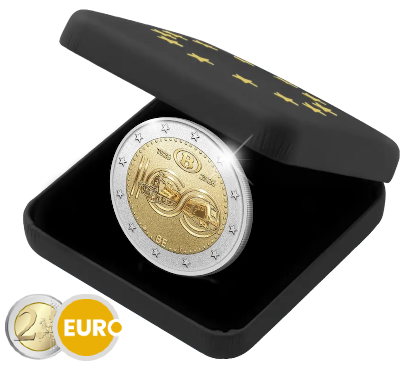 2 euro België 2026 - NMBS BE Reverse Proof