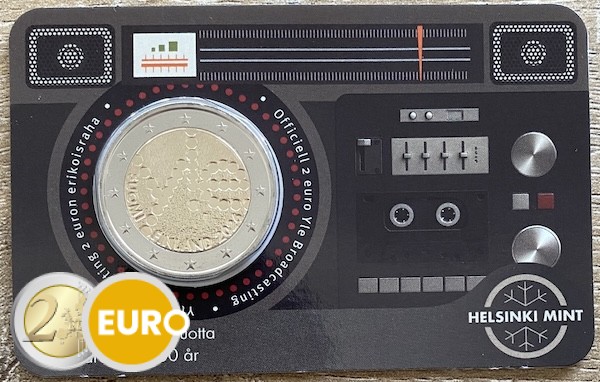 2 euro Finland 2026 - Finse omroep Yleisradio BU FDC Coincard FI / SE