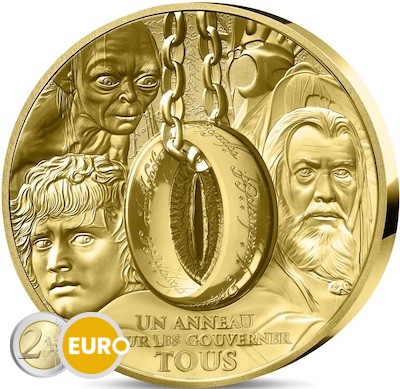 200 euros Francia 2026 - El Señor de los Anillos BE Proof Oro