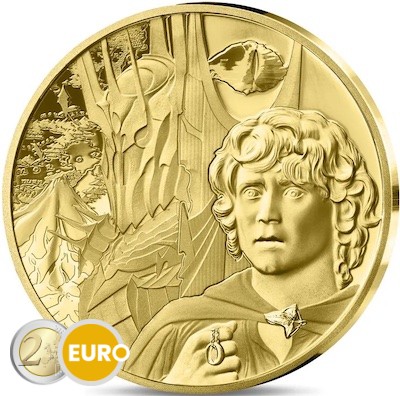 50 euros Francia 2026 - El Señor de los Anillos BE Proof Oro Mordor