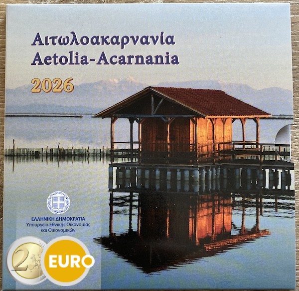 Euro set BU FDC Griekenland 2026 Etoloakarnania