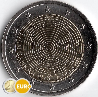 2 euro Slovenië 2026 - Ivan Cankar UNC