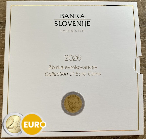 Euro set BE Proof Slovenië 2026