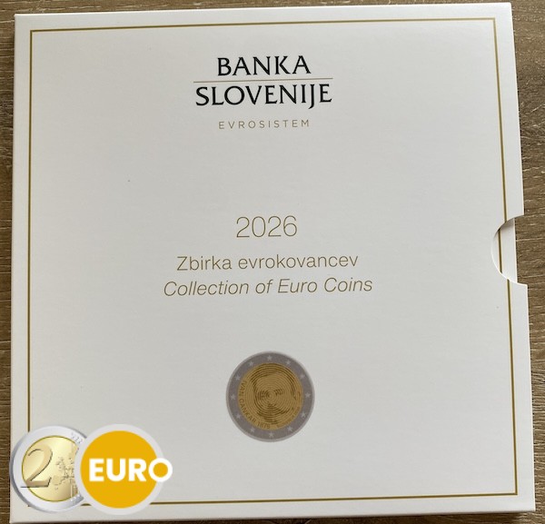 Euro set BU FDC Slovenië 2026