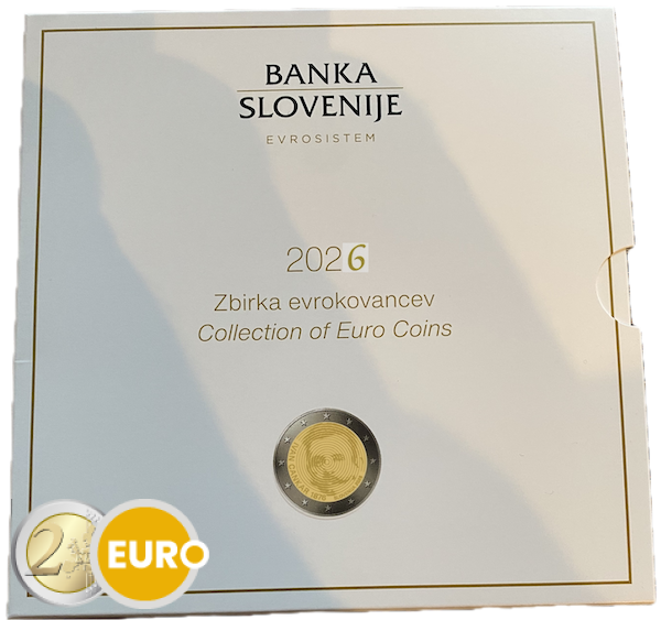 Euro set BE Proof Slovenië 2026