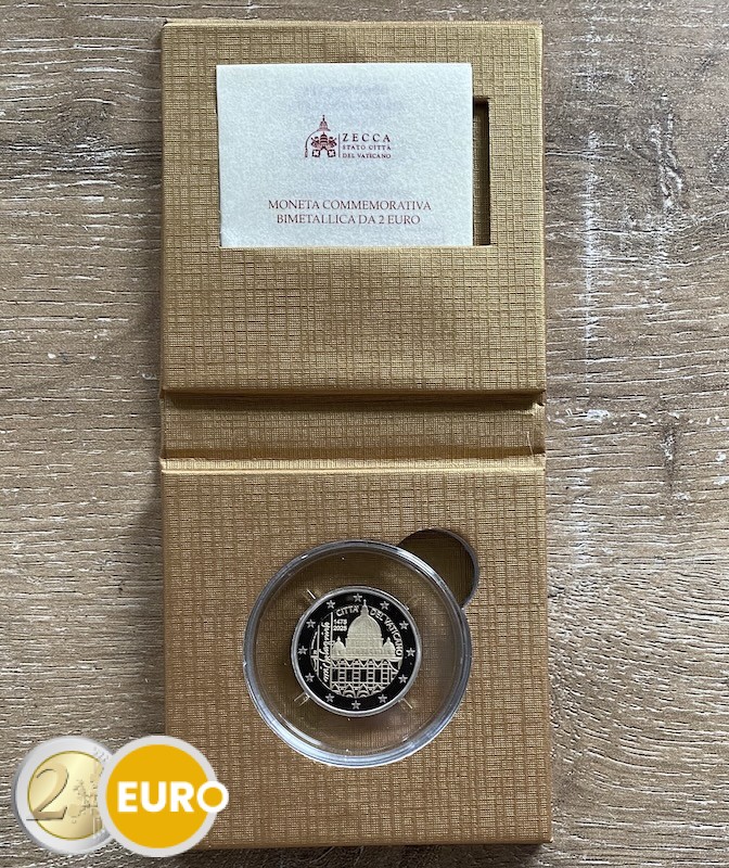 2 euro Vaticaan 2025 - Michelangelo BE Proof